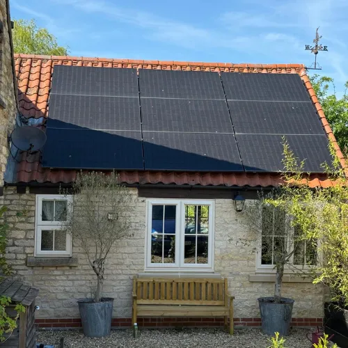Solar panel installation by The Green Co-Op